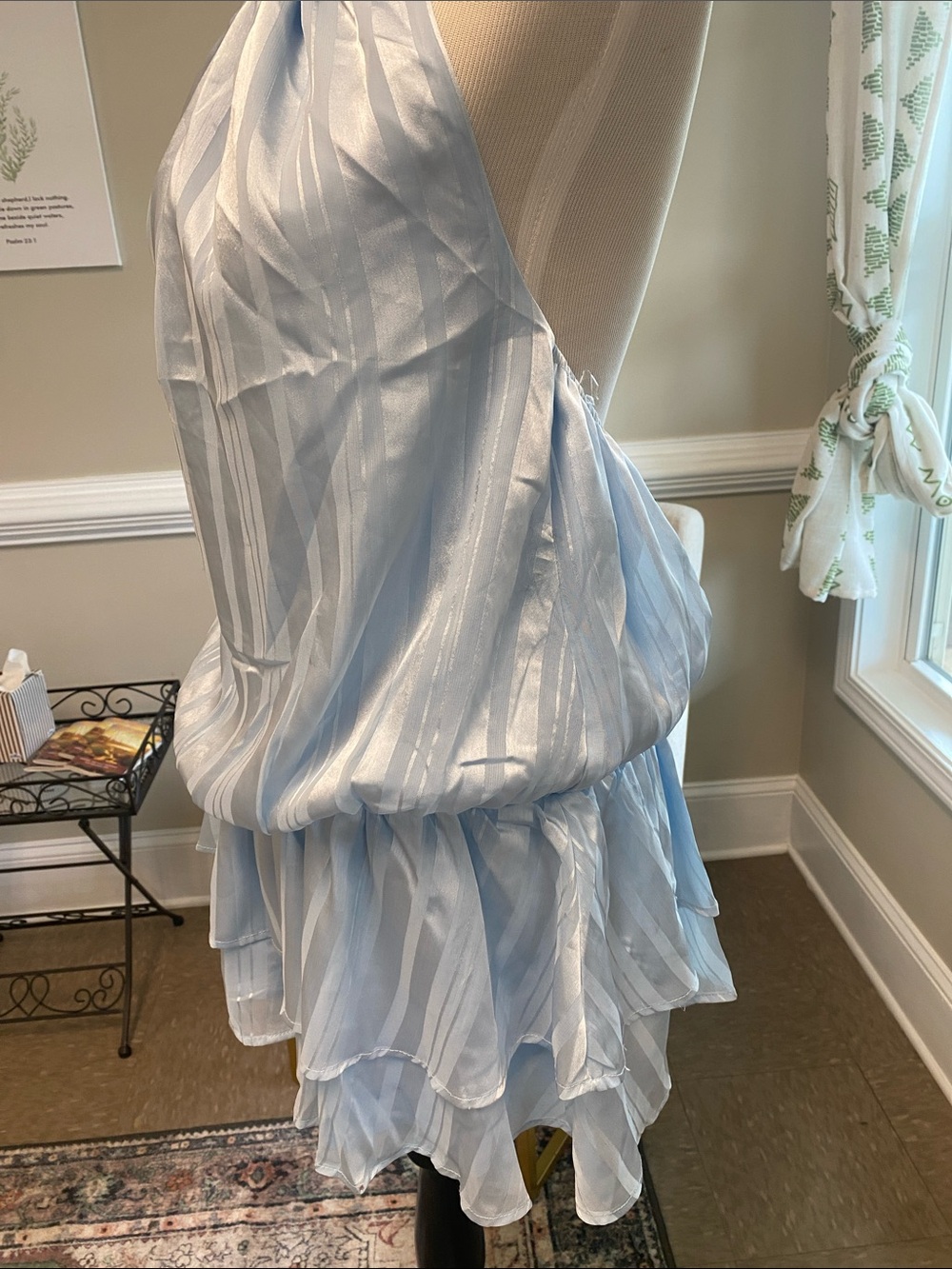 Peppermayo Baby Blue Parade Halter Mini Dress - Picture 4 of 8